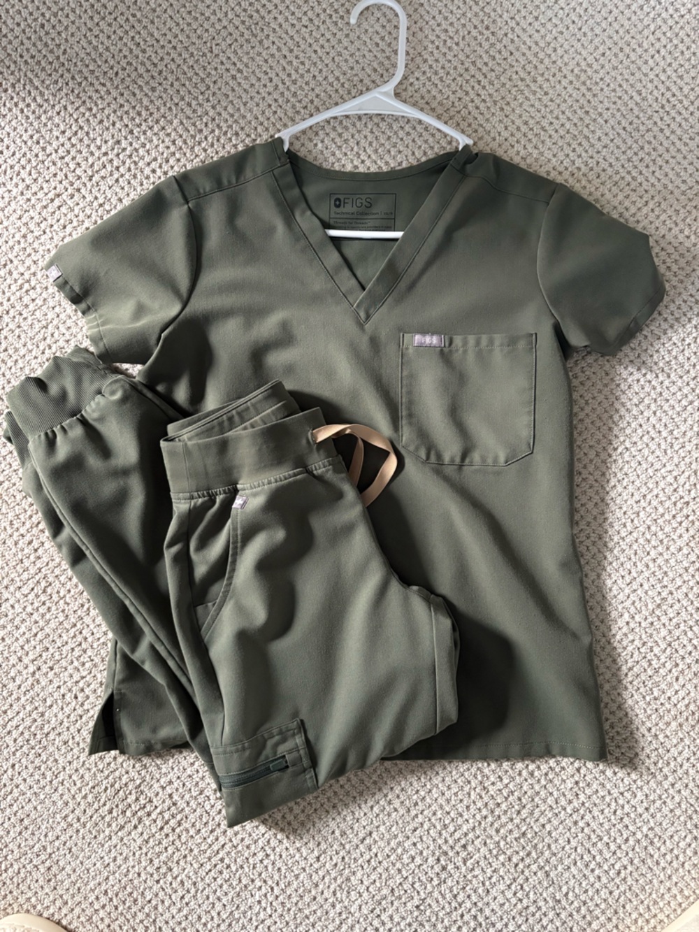 FIGS Olive Green Scrubs